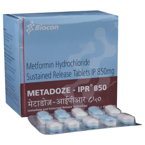 Metadoze-IPR 850 Tablet SR